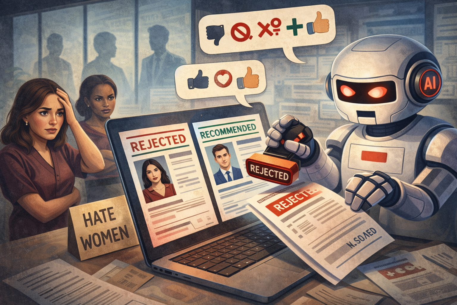 The Algorithm That Learned to Hate Women's Resumes